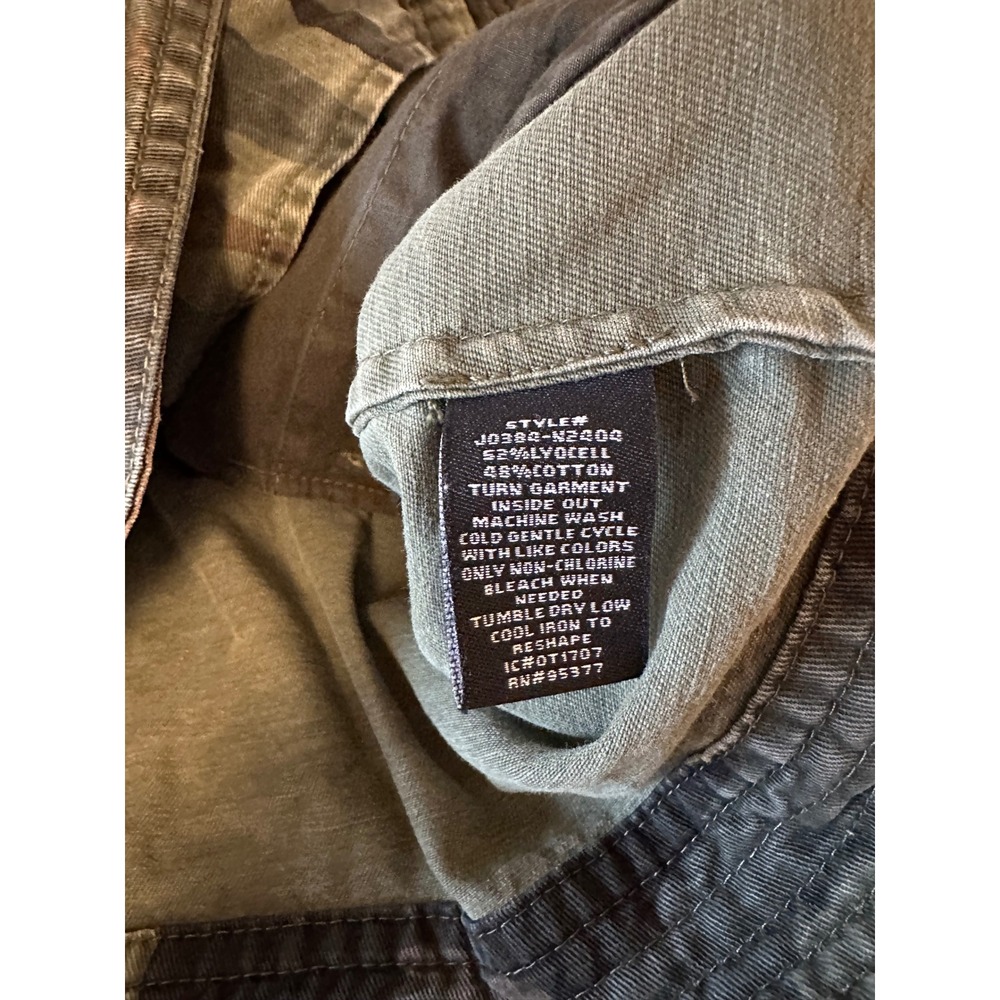 Sanctuary Military Utility Zip Up Jacket in Green Camo | Size Medium - Picture 8 of 8